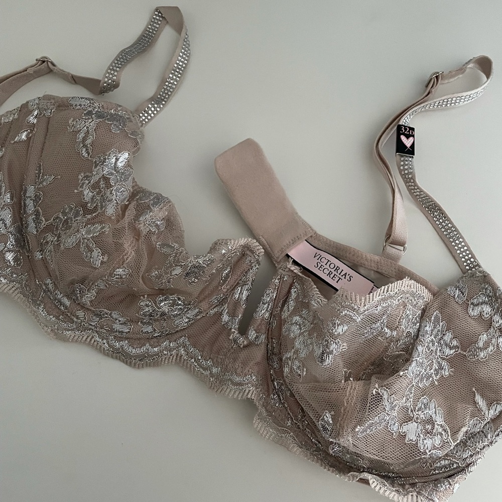 Victoria secret rhinestone strap bra
